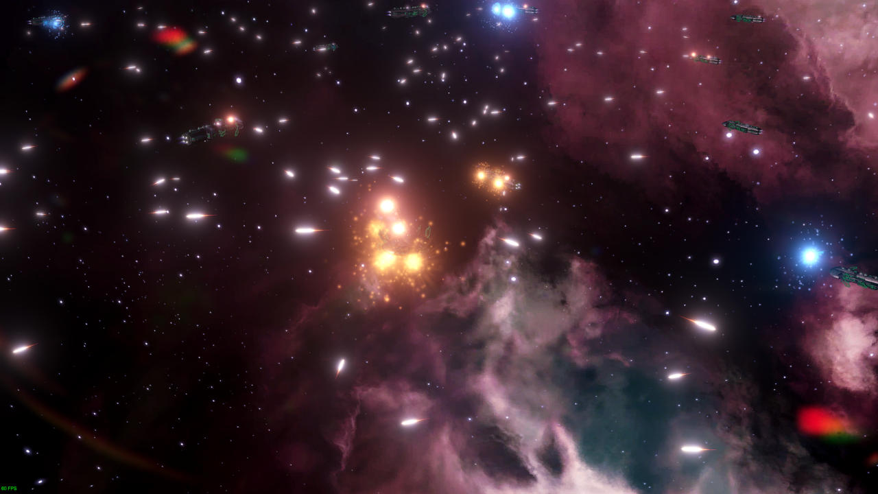 Мод Improved Projectile Graphics - улучшенная графика снарядов для Stellaris