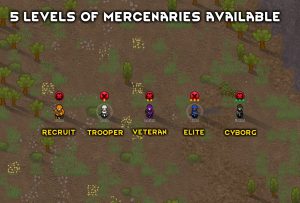 Мод Mercenaries For Me - наемники для RimWorld