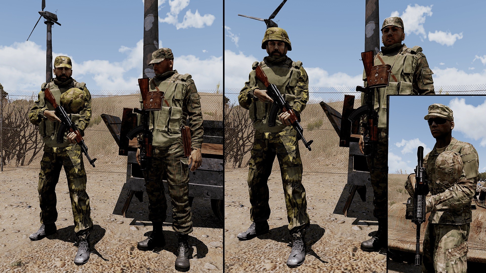 Мод снаряжения Salmon Headgear Accessories для ARMA 3