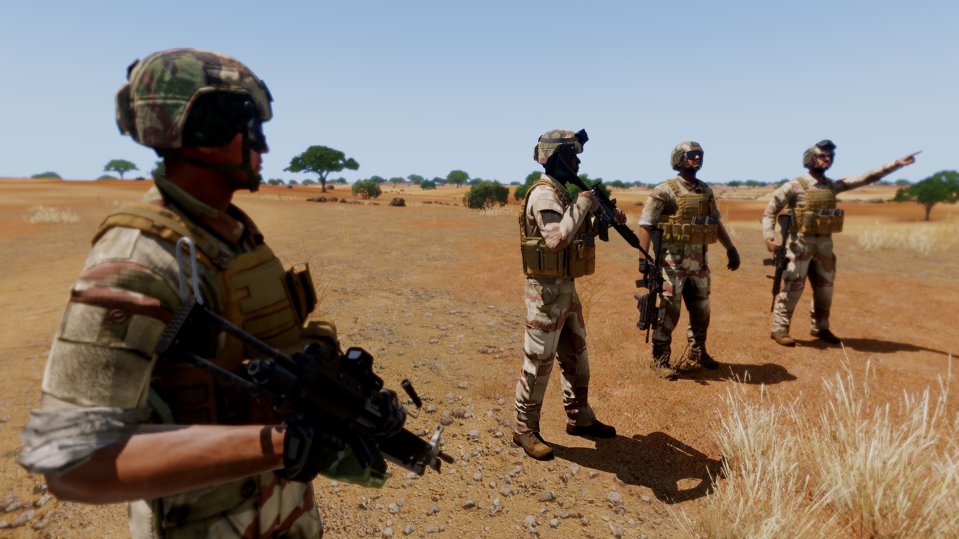 Мод французской армии - Operation FrenchPoint для Arma 3